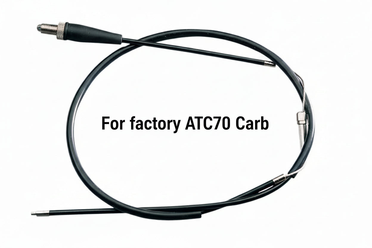 Aftermarket Thumb Throttle Cable (Factory ATC70 Carb)