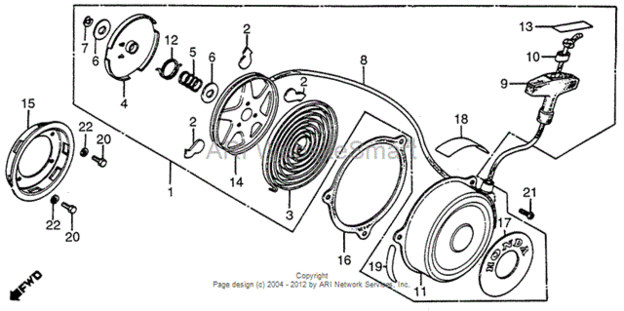 Recoil parts (Oem atc recoil)