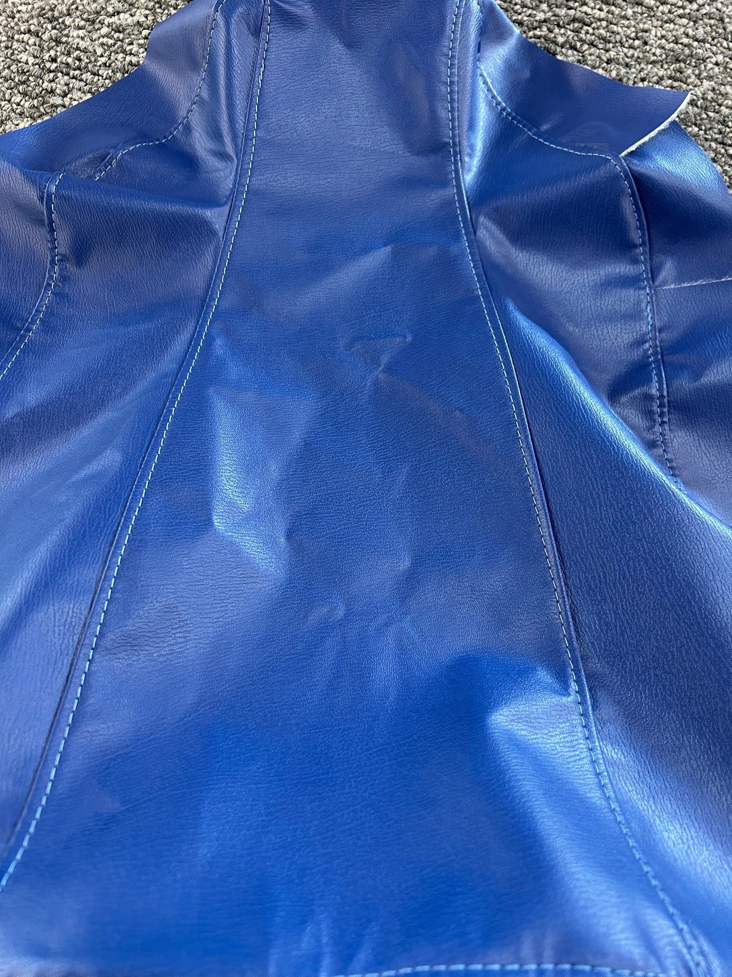 Scratch and dent 86-87 Trx70 Blue seat cover
