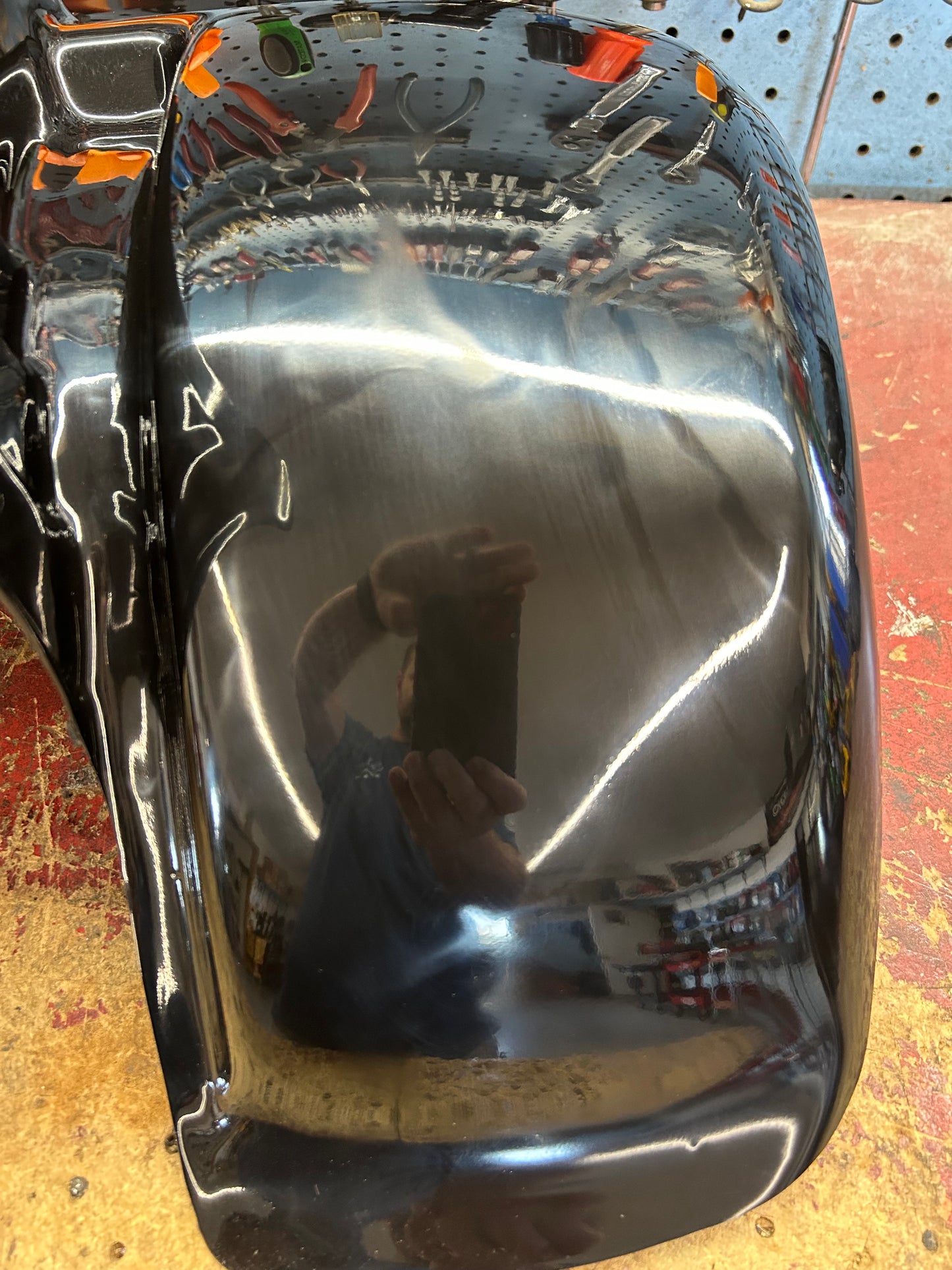 Scratch and dent 78-85 Black rear fender