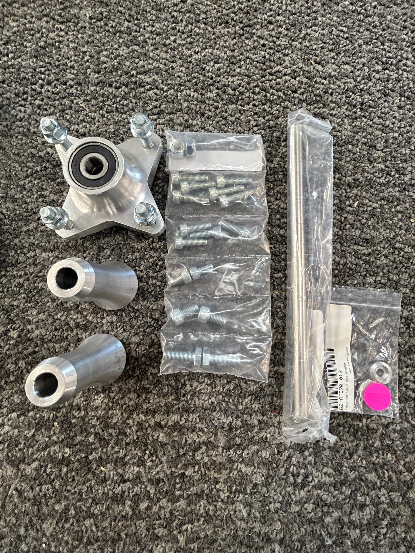 LSR ATC70 Front Triple Clamps with Forks