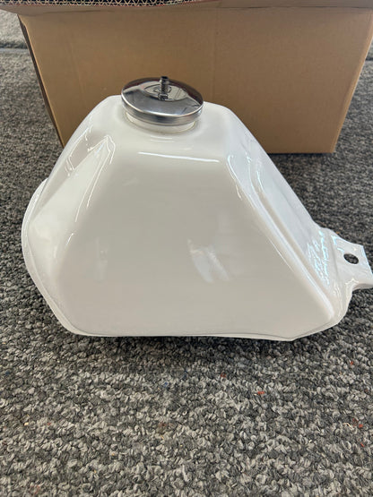 TB Parts 89-99 Z50 white fuel tank