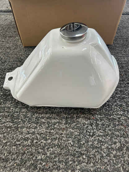 TB Parts 89-99 Z50 white fuel tank