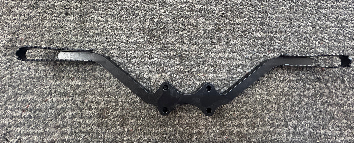 Powder coated footpegs